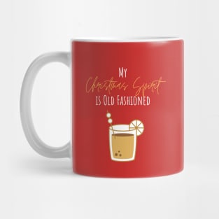 My Christmas Spirit is Old Fashioned Mug